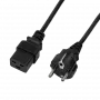 LogiLink CP152 καλώδιο τροφοδοσίας μαύρο 1,8 m CEE7/7 IEC C19 (CP152)