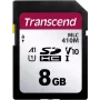 Transcend 410M - Κάρτα flash μνήμης - 8 GB - A1 / Video Class V10 / UHS-I U1 / Class10 - microSDHC UHS-I (TS8GSDC410M)