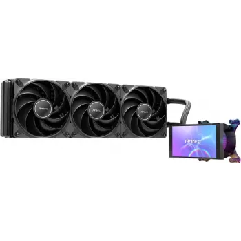 Antec Vortex View 360 AIO υδρόψυξη CPU με οθόνη LCD, 120 mm, μαύρο
