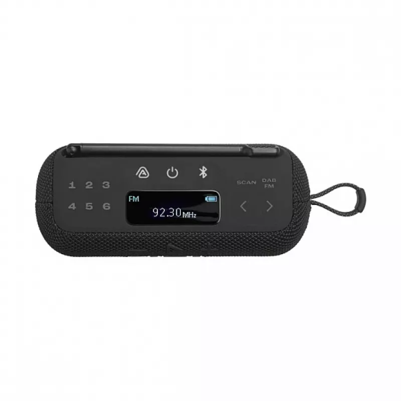 JBL Tuner 3 φορητό ραδιόφωνο DAB/DAB+/FM, 7 W, μαύρο