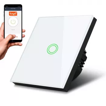 Έξυπνος Wi‑Fi διακόπτης φωτός αφής MACLEAN MCE715W — λειτουργία αφής, συνδεσιμότητα Wi‑Fi