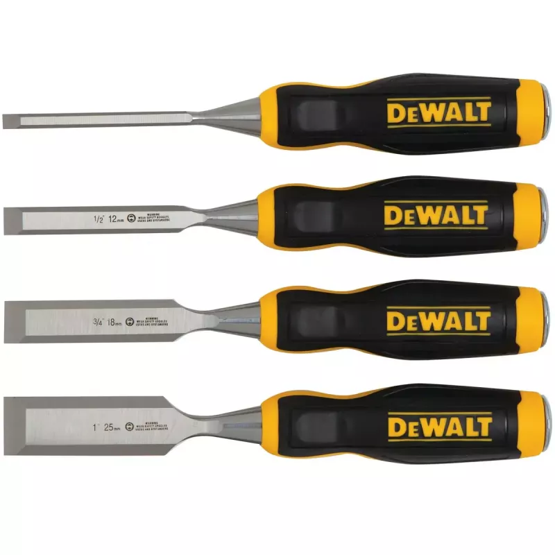 Σετ σμίλες ξύλου DeWALT DWHT0-16063 4 τεμ.
