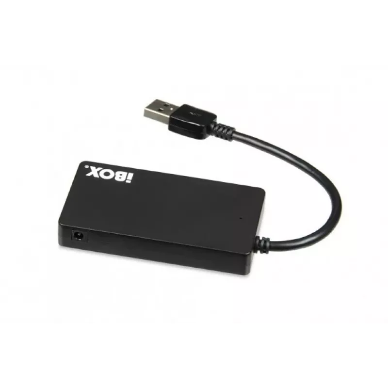 iBox IUH3F56 hub διασύνδεσης USB 3.2 Gen 1 (3.1 Gen 1) Type-A 5000 Mbit/s μαύρο