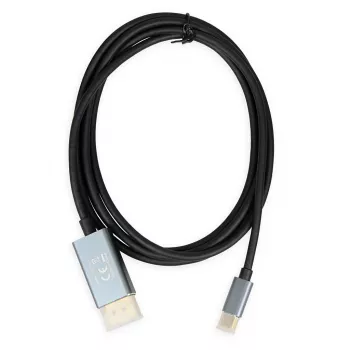 Αντάπτορας καλωδίου βίντεο IBOX ITVCDP4K USB Type-C σε DisplayPort 1,8 m Μαύρο