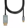 Αντάπτορας καλωδίου βίντεο IBOX ITVCDP4K USB Type-C σε DisplayPort 1,8 m Μαύρο