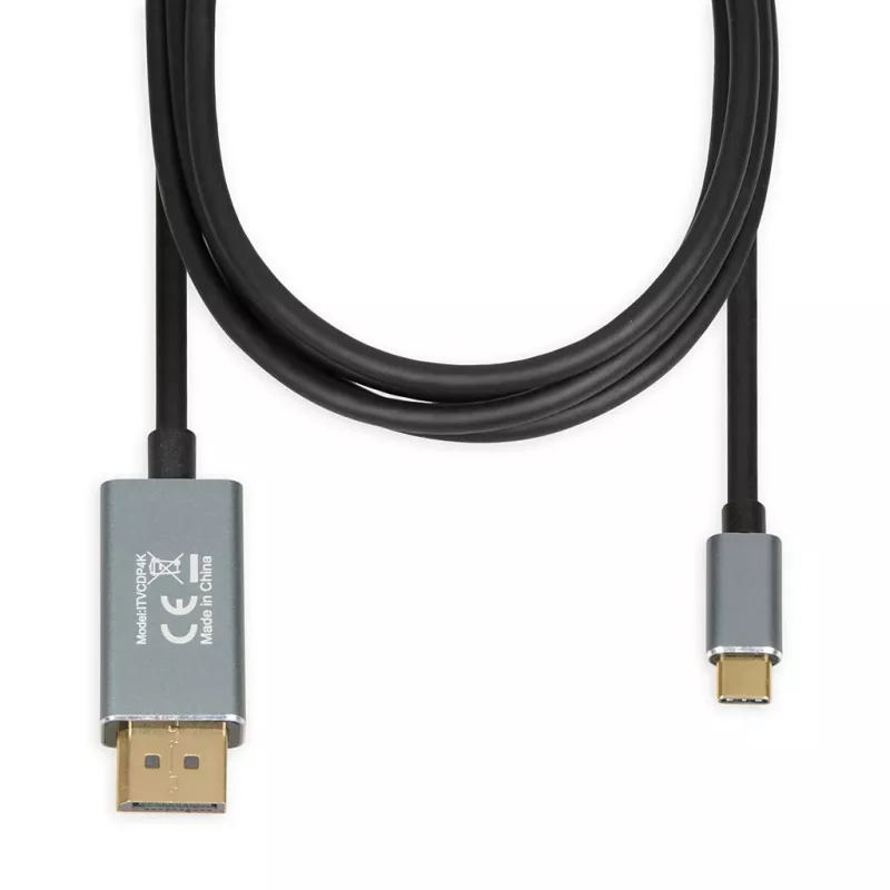 Αντάπτορας καλωδίου βίντεο IBOX ITVCDP4K USB Type-C σε DisplayPort 1,8 m Μαύρο