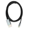 Αντάπτορας καλωδίου βίντεο IBOX ITVCDP4K USB Type-C σε DisplayPort 1,8 m Μαύρο