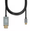 Αντάπτορας καλωδίου βίντεο IBOX ITVCDP4K USB Type-C σε DisplayPort 1,8 m Μαύρο