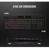 Πληκτρολόγιο K100 RGB Air Wireless Ultra Thin Cherry MX