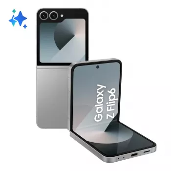 Samsung Galaxy Z Flip6 17 cm (6.7) Dual SIM Android 14 5G USB Type-C 12 GB 256 GB 4000 mAh Ασημί