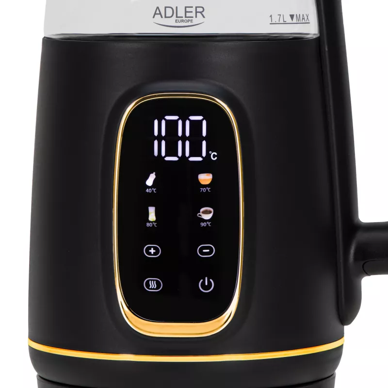 ADLER AD 1305 Βραστήρας μαύρο-χρυσό