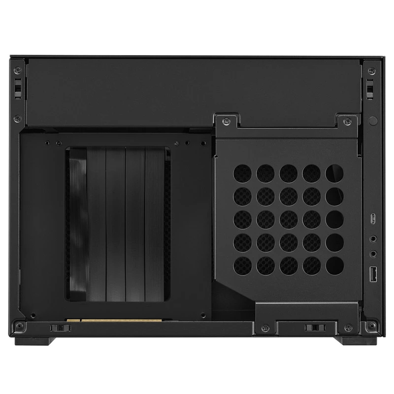 Lian Li A4-H2O X4 Mini-ITX κουτί, PCIe 4.0 Riser καλώδιο – Μαύρο (A4-H2O X4) | ITwork