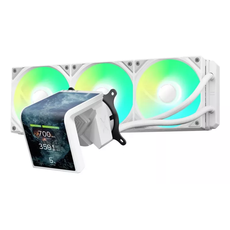 Υγρόψυκτη CPU TRYX PANORAMA SE ARGB 360 με 3D-AMOLED οθόνη, 360-mm ψυγείο