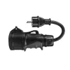 Green Cell EVAK01 Αντάπτορας, CEE 16 A 400 V 5P σε Schuko 230 V, Κόκκινο