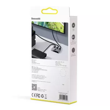 HDMI Splitter Baseus Matrix 4K HD Splitter Γκρι