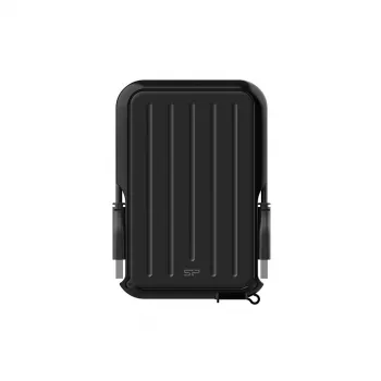 Εξωτερικός σκληρός δίσκος Silicon Power A66 2TB USB 3.2 Gen 1 (USB-A) Μαύρο, τροφοδοτούμενος από το bus, ανθεκτικός στο νερό