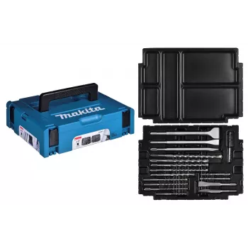 ΣΕΤ ΤΡΥΠΑΝΙΩΝ MAKITA SDS + ΚΑΛΕΜΙ 17 τεμ. ΣΕ ΒΑΛΙΤΣΑ MAKPAC