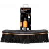 Fiskars 1001416 Σκούπα Πλαστικό Μαύρο, Πορτοκαλί