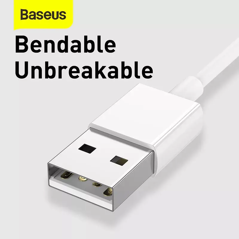 Καλώδιο USB Baseus Superior USB 2.0 1,5 m USB A USB C/Micro USB A/Lightning Λευκό