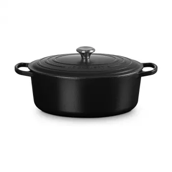 Le Creuset Signature Ταψί ψησίματος Μαύρο Οβάλ 33 cm