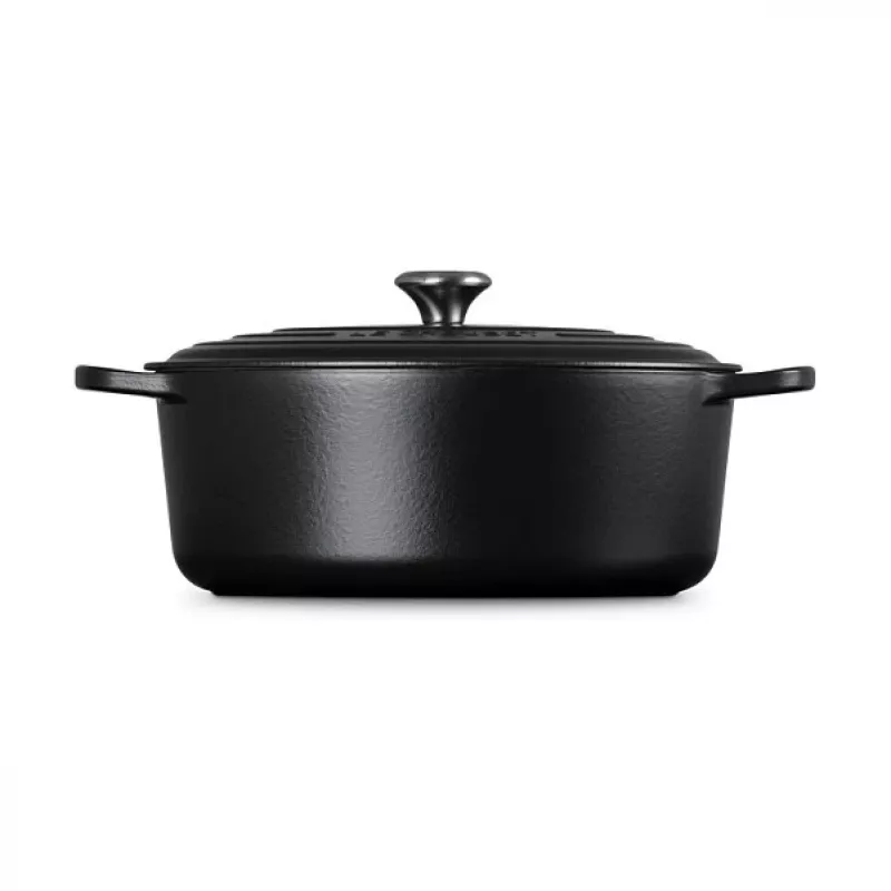 Le Creuset Signature Ταψί ψησίματος Μαύρο Οβάλ 33 cm