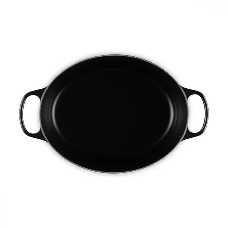 Le Creuset Signature Ταψί ψησίματος Μαύρο Οβάλ 33 cm