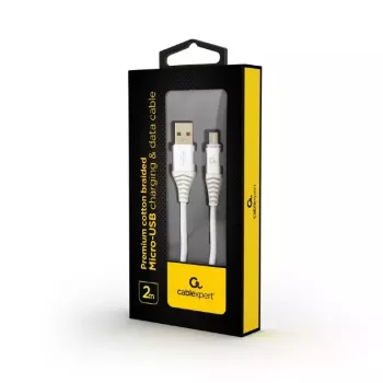 Καλώδιο USB Cablexpert CC-USB2B-AMMBM-2M-BW2