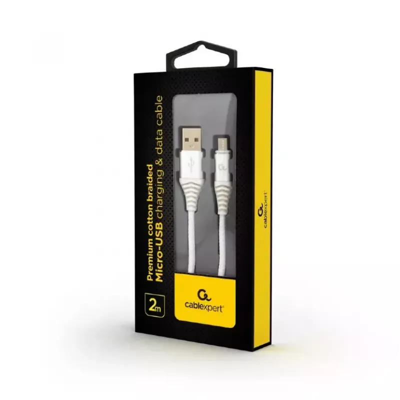 Καλώδιο USB Cablexpert CC-USB2B-AMMBM-2M-BW2