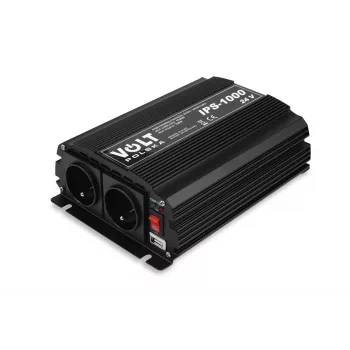 Volt Polska IPS-1000 24/230 V μετατροπέας με τροποποιημένο ημιτονοειδές κύμα, 700 W συνεχής ισχύς / 1000 W μέγιστη ισχύς