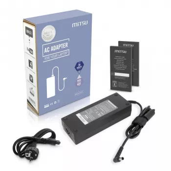 MITSU AC Adapter για φορητούς υπολογιστές LG, 20V 5,79A 110W, βύσμα DC 4,4 mm