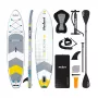 Φουσκωτή σανίδα stand-up paddle Rebel RBA-4501 Λευκό – Φουσκωτή σανίδα SUP, ενός ατόμου