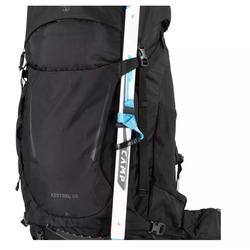 Σακίδιο πεζοπορίας Osprey Kestrel 48 μαύρο S/M