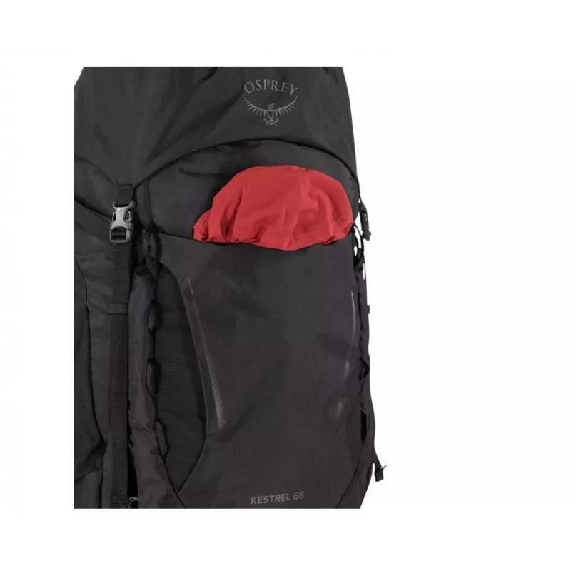 Σακίδιο πεζοπορίας Osprey Kestrel 48 μαύρο S/M
