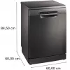 Bosch Serie 4 SMS4EMC06E Πλυντήριο πιάτων Ελεύθερο 14 σερβίτσια B