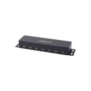 Logilink USB 2.0 Hub 7 Θυρών με τροφοδοτικό UA0148