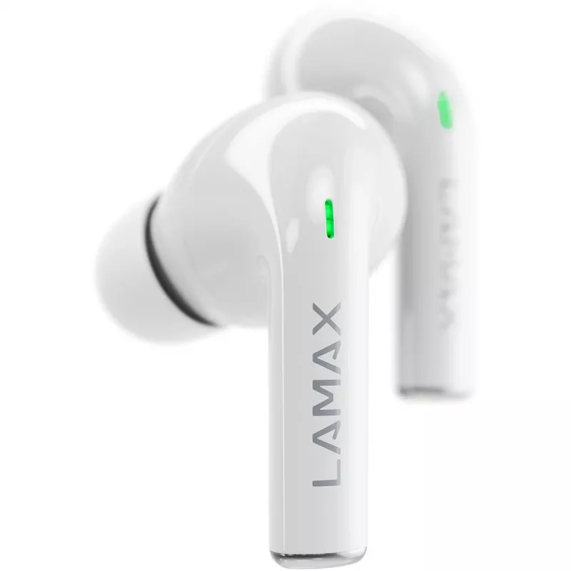 LAMAX Electronics ΑΣΥΡΜΑΤΑ ΑΚΟΥΣΤΙΚΑ LAMAX CLIPS1 LMXCL1W IN-EAR ΛΕΥΚΟ - Ακουστικά