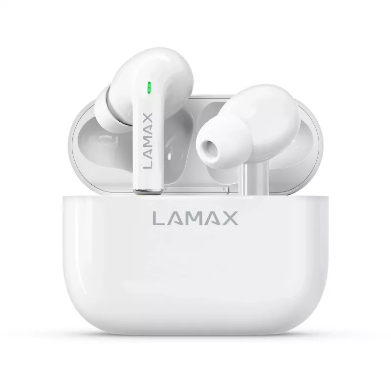 LAMAX Electronics ΑΣΥΡΜΑΤΑ ΑΚΟΥΣΤΙΚΑ LAMAX CLIPS1 LMXCL1W IN-EAR ΛΕΥΚΟ - Ακουστικά