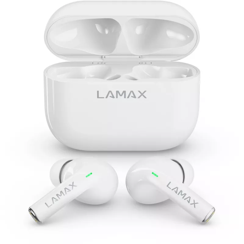 LAMAX Electronics ΑΣΥΡΜΑΤΑ ΑΚΟΥΣΤΙΚΑ LAMAX CLIPS1 LMXCL1W IN-EAR ΛΕΥΚΟ - Ακουστικά