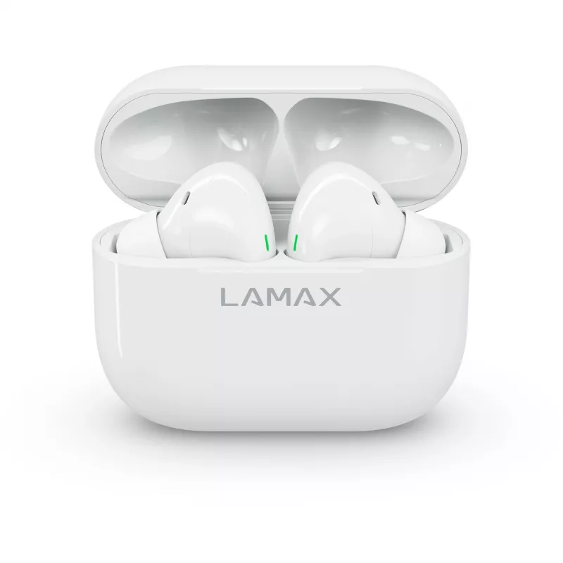 LAMAX Electronics ΑΣΥΡΜΑΤΑ ΑΚΟΥΣΤΙΚΑ LAMAX CLIPS1 LMXCL1W IN-EAR ΛΕΥΚΟ - Ακουστικά
