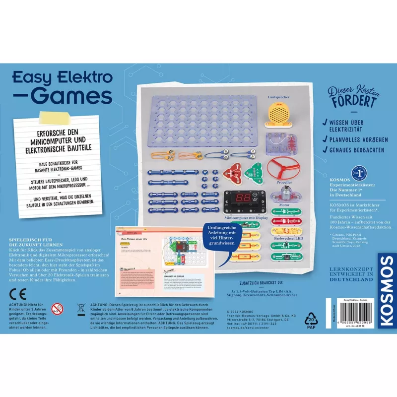 Easy Electric - Παιχνίδια, κουτί πειραμάτων