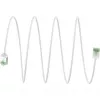 Goobay 74361 Cat 8.1 U/FTP Slim-Patchkabel, λευκό, 2 m