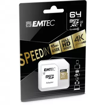 Κάρτα μνήμης Emtec 64 GB MicroSDXC Class 10 ECMSDM64GXC10SP