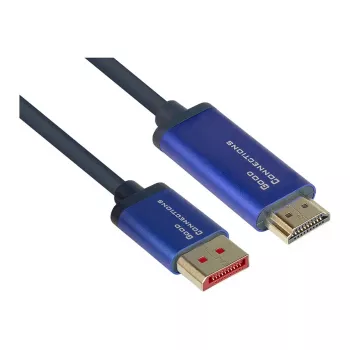 Good Connections 4860-SF020B – 2 m – DisplayPort – HDMI – Βύσμα αρσενικό – Βύσμα αρσενικό – 3840 x 2160 Pixel