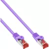 InLine Patch Καλώδιο S/FTP PiMF Cat.6 250MHz PVC Χαλκός μωβ 15m