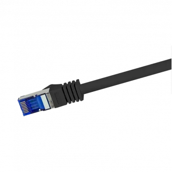 LogiLink C6A023S Καλώδιο Δικτύου Μαύρο 0,5 m Cat6a S/FTP (S-STP) (C6A023S)