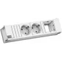 Πολύπριζο Bachmann CONI 2xCEE7/3 912.701 — Πολύπριζο γραφείου με 2 υποδοχές CEE7/3