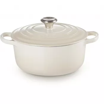 Le Creuset Signature Ταψί ψησίματος στρογγυλό 22 cm Meringue creme (21177227164430)
