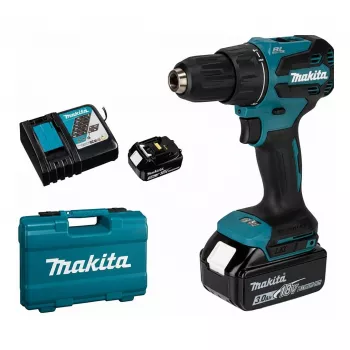 Makita DHP490RFX3 Κρουστικό δραπανοκατσάβιδο μπαταρίας (DHP490RFX3)