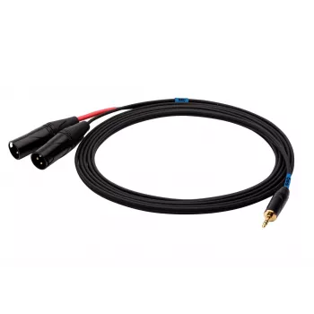 SSQ Καλώδιο jack στερεοφωνικό 3,5 mm σε 2x XLR Male MIXLR3 — 3 m καλώδιο ήχου