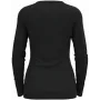 Odlo BL TOP Στρογγυλή λαιμόκοψη l/s MERINO 200 Γυναικείο μπλουζάκι, μέγεθος S, Μαύρο